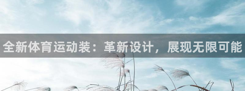 J9官方正版app集团官网首页：全新体育运动装：革新设计，展