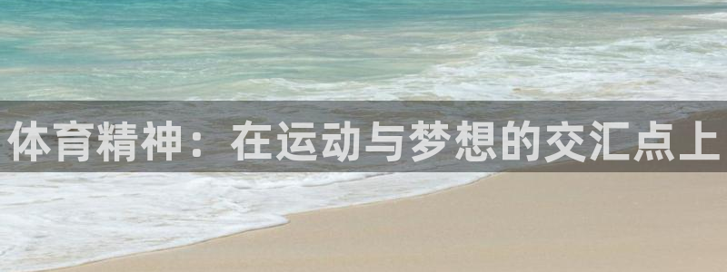 J9官方正版app神州：体育精神：在运动与梦想的交汇