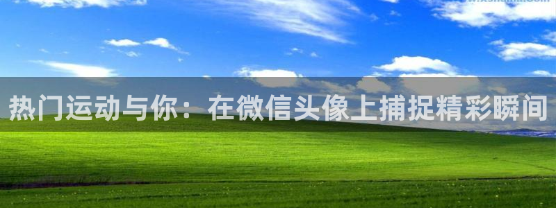 J9官网下载平台APP：热门运动与你：在微信头像上捕