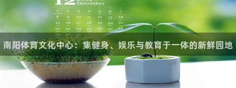 J9官网下载招商电话：南阳体育文化中心：集健身、娱乐与教育于